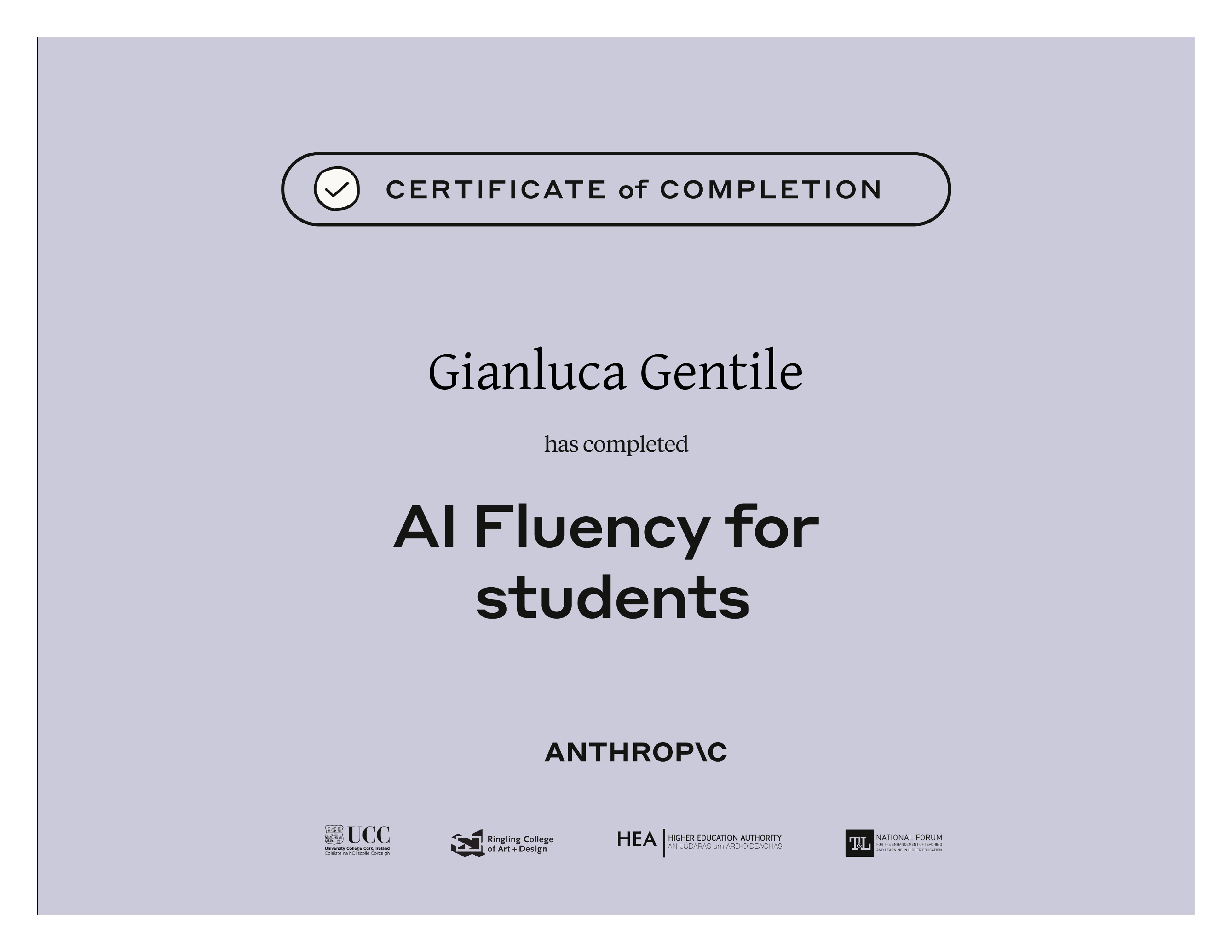 AI Fluency for Students
