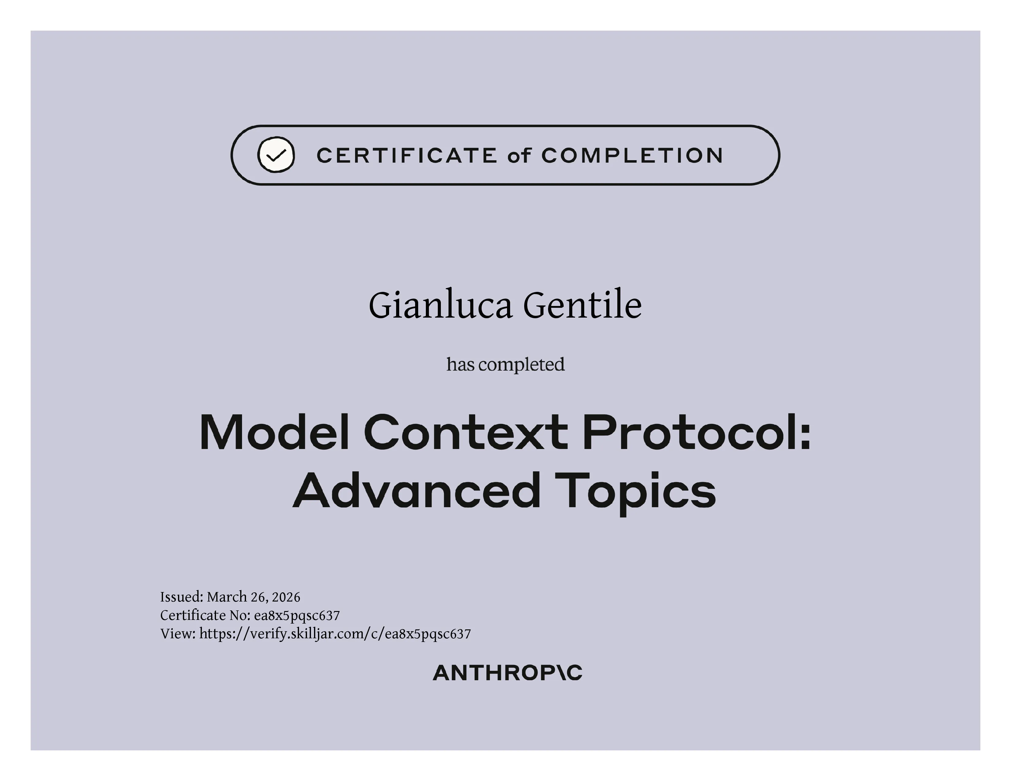 MCP: Advanced Topics