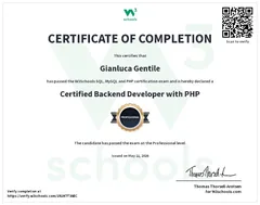 Backend Developer PHP
