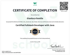 Fullstack Developer Java