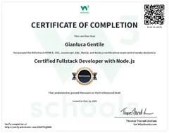 Fullstack Developer Node.js