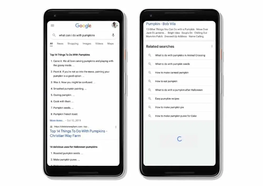 Seconda pagina di Google