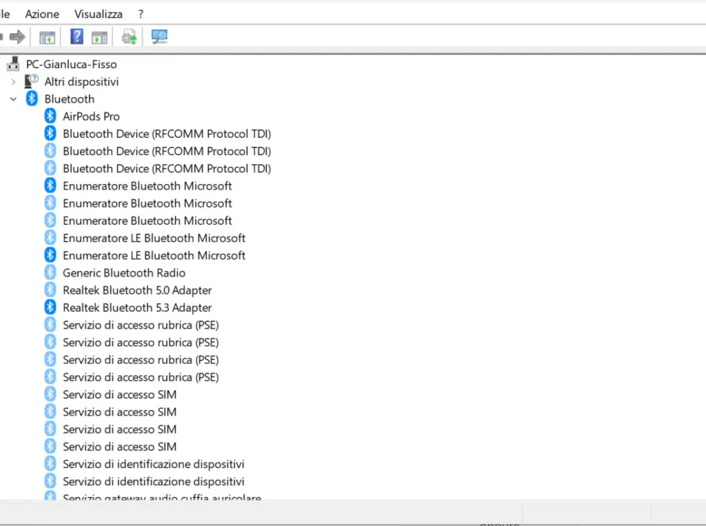come risolvere il problema del collegamento bluetooth in windows 10 e 11 schermata rimozione dispositivo