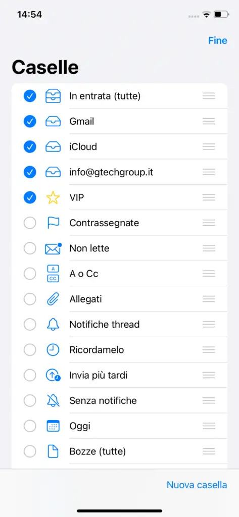 come configurare aruba mail su iphone con ios