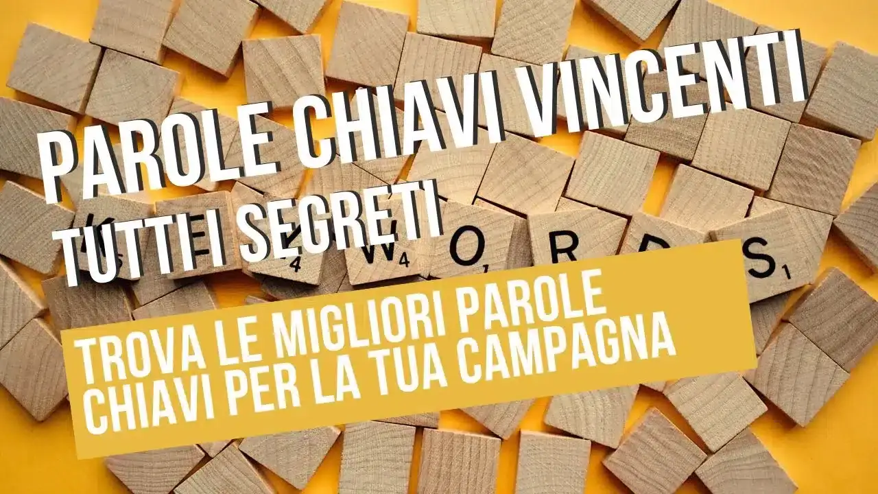 Strategie SEO con parole chiave in evidenza.