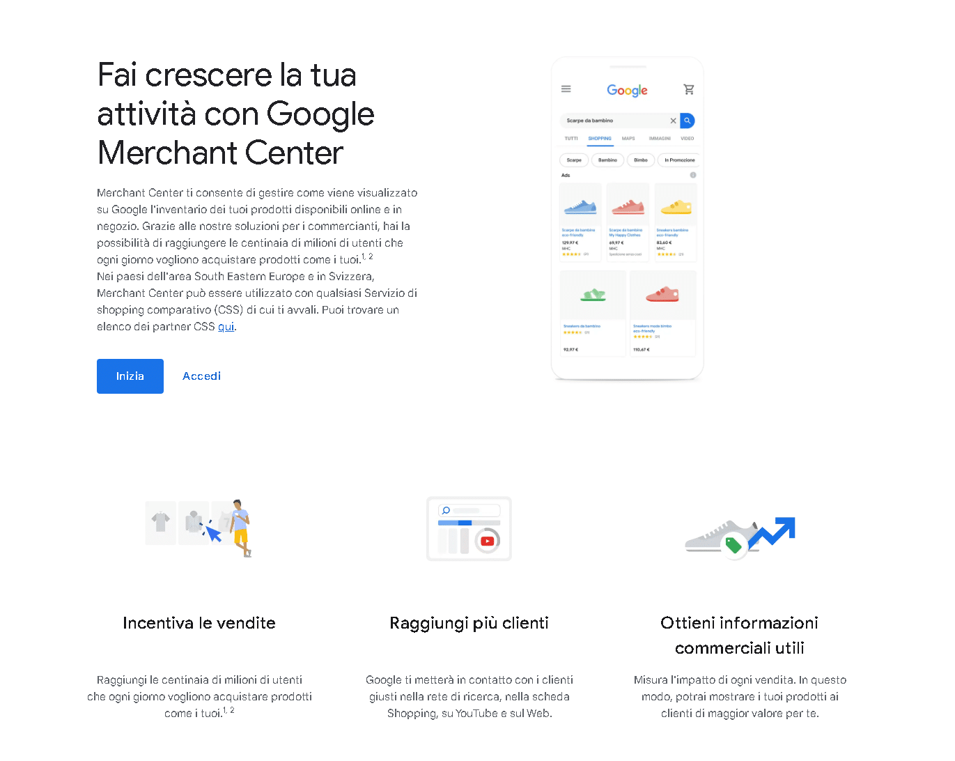 google merchant center cos'è e come funziona