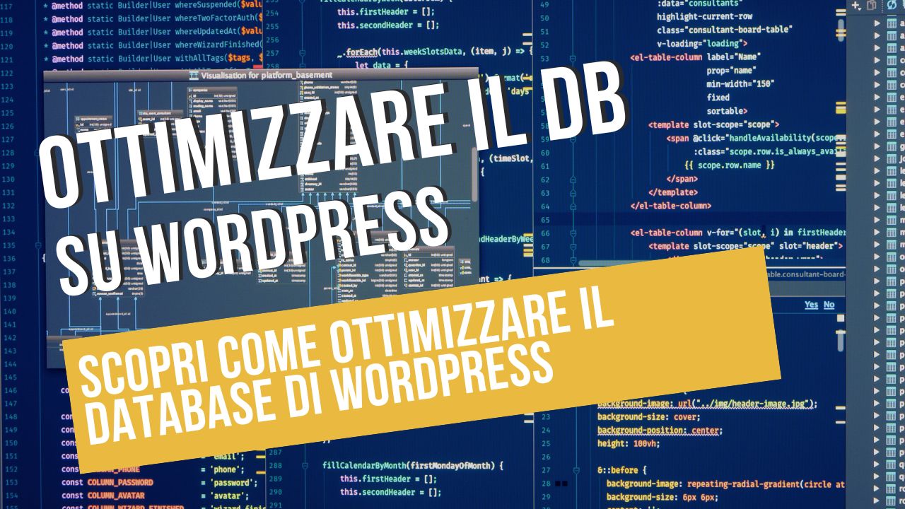 come ottimizzare il database wordpress