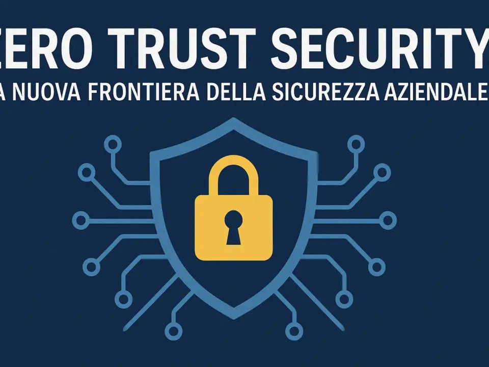 Sicurezza informatica Zero Trust